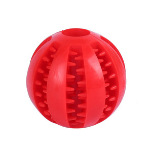 Natuurlijk Rubber Hondenspeelgoed Interactieve Beweging Kauwtand Schoonmaken Hondenvoer Bal Speelgoed - Product Image 5