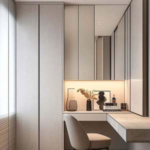 Villa <b>Wardrobe</b> Home Furniture <b>Wardrobe</b> Bedroom Furniture <b>Wardrobe</b> Customized Solutions for Villas, Apartments & Hotels - Product Image 1