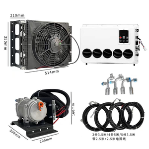 Separazione delle unità interne ed esterne universale Ac Under Dash Kit riscaldamento e raffreddamento 12V condizionatore d'aria del veicolo per <span class=keywords><strong>auto</strong></span> - Product Image 1