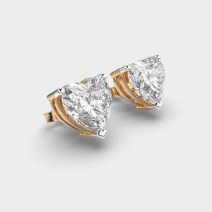 Luxury 925 Sterling <b>Silver</b> Diamond Stud <b>Earrings</b> Elegant Sparkling Fashion Jewelry for Women Premium Designer Collection - Product Image 1