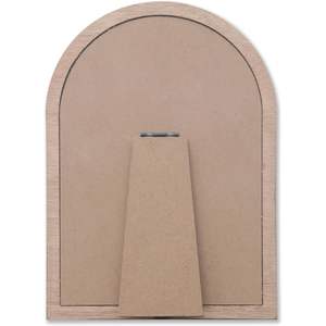 Miroir d'arche vintage Parisloft petit format 6,75 x 9,5, style baroque, cadre en bois, décoration d'intérieur, miroir de table autoportant - Product Image 5