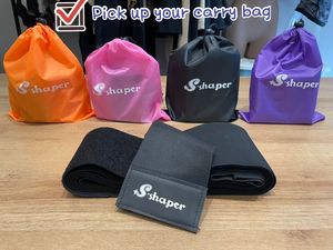 S-SHAPER живот Выдвижной плоский живот обруч повязка для похудения весна женские сандалии по бегу Спортивный Пояс тренер обруч с розовым поясом - Product Image 6