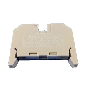 Bloque de Terminales Siemens para Panel, 2.5mm, 600V, Montaje en Riel DIN, Plástico, 8WA10111DF11 - Product Image 1