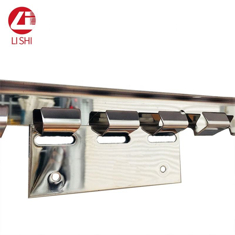 304 Stainless Steel Curtain Clips - 30 Pack Silver Display Clips