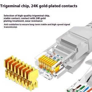 <span class=keywords><strong>Cavo</strong></span> Patch Cat5E Cat6 Rj45 1M/5M, <span class=keywords><strong>Cavo</strong></span> di Rete <span class=keywords><strong>Ethernet</strong></span> PVC UTP Schermato, Tipo FTP/SFTP con Rivestimento in PVC, Certificato CCC, <span class=keywords><strong>Cavo</strong></span> UTP Cat5 - Product Image 4