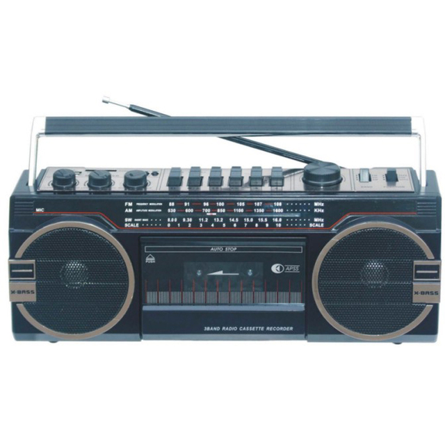 MLK-933BT Antique Long Range Old Vintage  Am Fm Usb Tf BT Cassette Record Portable Radio