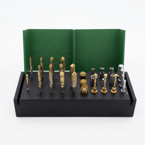 Kit de Instrumentos Quirúrgicos para Osseodensificación, 17 Piezas, Instrumentos Dentales para Implantes, Manuales, Metálicos, Certificación CE Clase I - Product Image 1