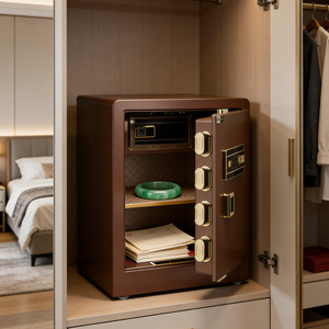 ตู้เซฟ A3 ขนาดใหญ่ ทำจากเหล็ก พร้อมระบบล็อคด้วยลายนิ้วมือ  มีตัวเลือกการล็อคด้วยรหัสผ่าน เหมาะสำหรับธนาคาร บ้าน โร<span class=keywords><strong>ง</strong></span>แรม โร<span class=keywords><strong>ง</strong></span>พยาบาล - Product Image 3