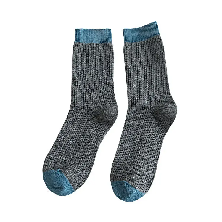 Носки из мериносовой шерсти, кашемировые махровые пушистые удобные носки, однотонные Белые Шерстяные мужские короткие носки