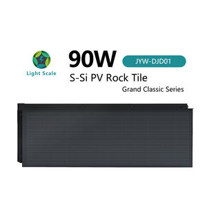 JYW-DJD01 BIPV Güneş Enerjili Çatı Kiremitleri Ev İçin Kristal Silikon 90W Verimli Çift Cam 2 Adet/<span class=keywords><strong>m</strong></span> - Product Image 2