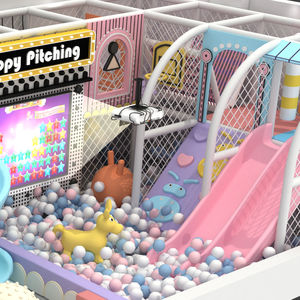 Équipement de terrain de jeu intérieur souple personnalisé, petit terrain de jeu intérieur pour enfants <span class=keywords><strong>avec</strong></span> toboggans et <span class=keywords><strong>jeux</strong></span> - Product Image 6