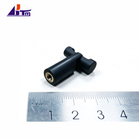 Support de montage en plastique noir NCR avec insert fileté en laiton pour pièces de rechange de cassette de billets ATM 484-0106598-16-10-01