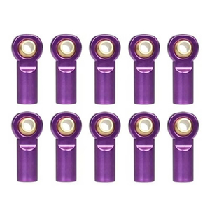 Metal M3 alüminyum bağlantı kravat bilyalı mafsal eklem için 1/10 RC araba paletli eksenel SCX10 D90 D110 Tamiya yarış - Product Image 5