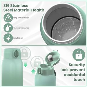 便携式不锈钢 17 盎司 500 毫升 100 瓦快速加热婴儿奶瓶加热器，适合婴儿旅行 - Product Image 3