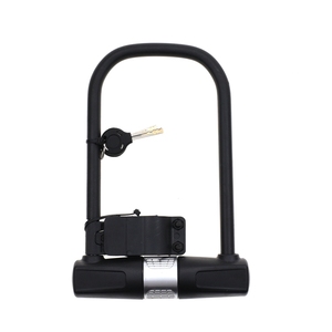 YH1738 vélo <span class=keywords><strong>antivol</strong></span> moto <span class=keywords><strong>u</strong></span>-lock <span class=keywords><strong>avec</strong></span> câble en acier Double ouvert cisaillement rugueux accessoires de vélo de sécurité - Product Image 1
