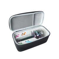 Estuche de Almacenamiento RISHENG W02, Rígido, de EVA, Impermeable, Resistente a Impactos, con Cierre, Simple, Clásico, Casual, Portátil, para Viajes y Actividades al Aire Libre