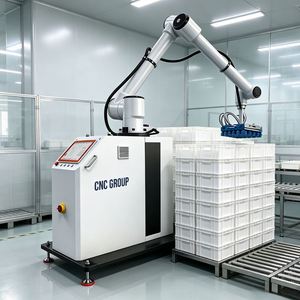 Robot de palettisation automatique collaboratif avec bras de palettisation et effector final personnalisé à ventouse pour palettes - Product Image 6