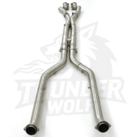 Accessoires automobiles : Tuyaux d'échappement à flux libre, ajustement parfait pour BMW G90 M5 S68 4.4T, échappement intermédiaire en acier inoxydable 304 de haute qualité