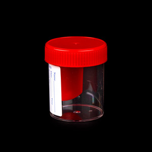 스틱이있는 투명 대변 샘플 용기 시험 실험실용 60ml 일회용 의자 수집 용기 - Product Image 6