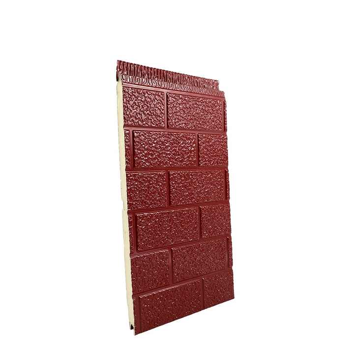 16mm Metal Cladding PU Sandwich Wall Panels Exterior Decorative ...