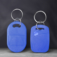 Porte-clés RFID UHF étanche en ABS 860-960 MHz, étiquette réinscriptible longue portée, carte de contrôle d'accès sans contact ISO18000-6C