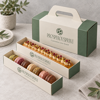 Neues Design Arabische Bäckerei Takeout-Box mit Griff Gebäck Dattelbrot Pita-Brot Linsen-Patties Lebensmittelverpackungsbox