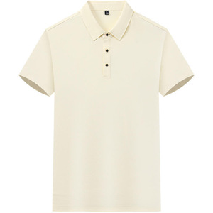 Polo uni à manches courtes en polyester pour usage quotidien - Product Image 1