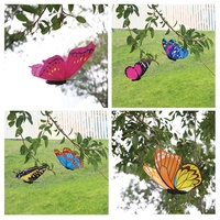 60 cm 50 cm Einkaufs zentrum Riesige künstliche hängende große fliegende Schmetterling Rasen dekoration