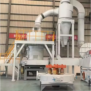 เครื่องบดหินปูนแนวตั้ง UNIQUEMAC ขนาด 80-200 เมช พร้อมมอเตอร์ AC แบริ่งและเกียร์สำหรับอุตสาหกรรมเหมืองแร่ กำลังการผลิต 4-15 ตัน/ชม. - Product Image 1