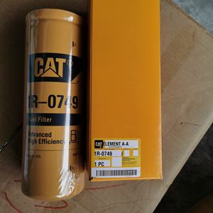 Filter bahan bakar mesin efisiensi stok 1R-0749 untuk peralatan mesin konstruksi berat ekskavator ulat - Product Image 1