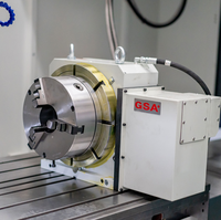 Centre d'usinage vertical CNC VMC650 à 3 axes de Taïwan, machine de fraisage CNC VMC à 4/3 axes