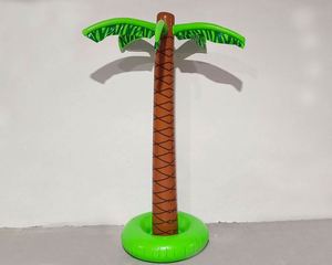 Refroidisseur de boissons gonflable en forme de cocotier, décoration de fête tropicale et palmier - Product Image 2