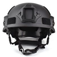 Vente en gros d'usine de casque de sécurité tactique de terrain ABS CS léger Mich2002 version action pour cyclisme