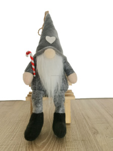 Décoration de Noël, petit gnome en peluche, style Nouvel An 2025, écologique, cadeaux tendance, fournitures de fête, décoration suspendue de lutin de Noël - Product Image 4