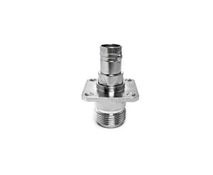 N Vrouwelijke 4 Gaten Flens Naar Bnc Vrouwelijke Adapter 50Ω Rf Connector Voor Coaxiale Kabel Converter Antenne <span class=keywords><strong>Cctv</strong></span> <span class=keywords><strong>Test</strong></span> Apparatuur In Voorraad - Product Image 1