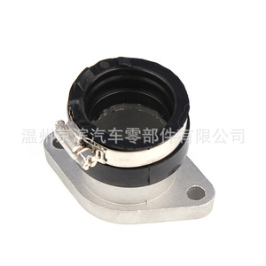 Interfaz de colector de admisión Yamaha Wolverine 350 SMF-IM006, pieza de repuesto de goma para YFM350 Big Bear 350 - Product Image 2