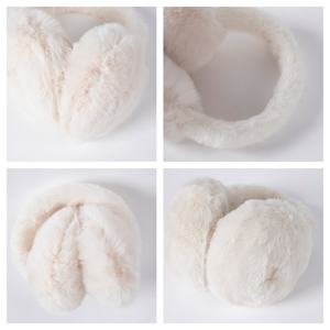 Женские модные наушники-ушанки из искусственного меха для зимы, портативные, плюшевые, мягкие, теплые, из флисового материала - Product Image 5