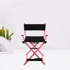 Sedia per Trucco Portatile Professionale per Esterni, Sedia da Studio Cosmetico in Alluminio per Feste e Saloni, <span class=keywords><strong>Arredamento</strong></span> per Soggiorno - Product Image 3