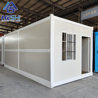 Maison préfabriquée pliable prête à être expédiée, mini-maison, livraison rapide, construction préfabriquée, maison mobile pliable