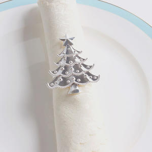 Tisch zubehör Gold Weihnachts ring Baum Servietten ring - Product Image 6