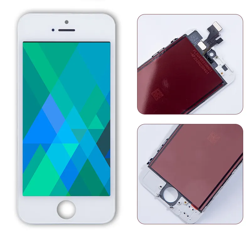 بسعر الجملة شاشات LCDs للهاتف المحمول iPhone المحمول شاشة تعمل باللمس iPhone 5S 5C
