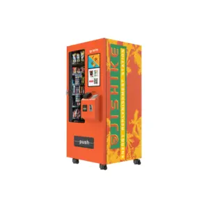 Máquina Expendedora de alimentos envasados caja sopladora automática nueva conveniencia HK