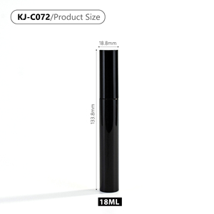 Tubo de máscara de pestañas, etiqueta privada personalizada, contenedor bonito vacío de dos cabezas, tubo de delineador de ojos <span class=keywords><strong>y</strong></span> máscara de 18mL, tubo de delineador de ojos vacío - Product Image 4