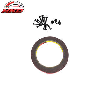 Lèvre de pare-chocs avant pour Toyota Camry 2018-2020 SE XSE Noir brillant Spoiler PP 3 pièces Kit carrosserie de haute qualité - Product Image 6