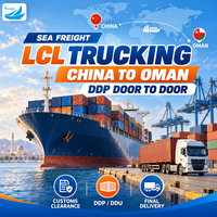 Agente de Transporte Marítimo de China a Omán, Transporte LCL por Carretera, Envío DDP, Envío DDU Puerta a Puerta, Despacho de Aduanas, Servicio de Agente de Envío