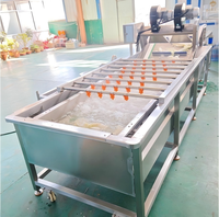 Industriële multifunctionele belletjeswasmachine voor de verwerking van groenten en maïs, voedselveilige roestvrij staal