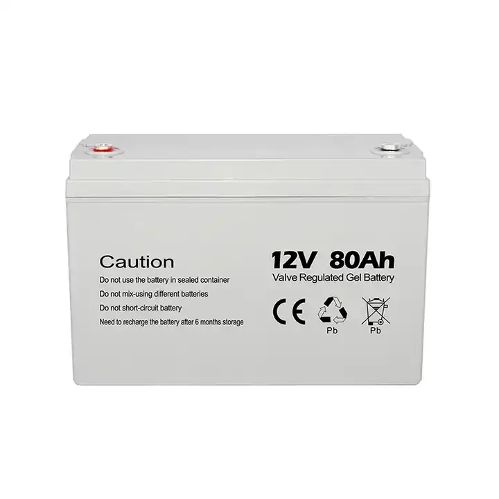 Lange Levensduur 12V 80ah 100ah 200ah 250ah Zonne-Energie Opslag Deep Cycle Batterijen Lood Zuur Gel Batterij