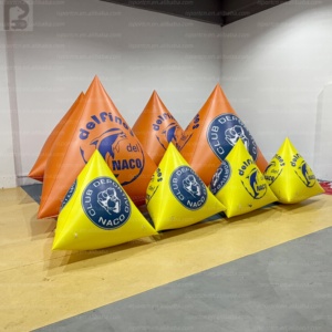 Boya Inflable Triangular de 1m, 2m, 3m con Logotipo Personalizado, para Carreras Acuáticas, Activación Deportiva y Competiciones de Natación - Product Image 6
