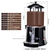 Distributeur de café, lait, vin, thé chaud et machine à chocolat chaud de 5 L/10 L pour usage commercial et domestique en gros