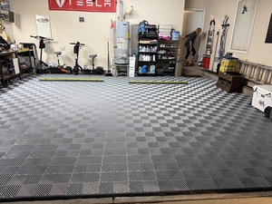 Heavy Load Bearing Plastic Garage Floor <b>Mats</b> Impact Resistant UV Protected Long Lasting Durability for Indoor Use - Product Image 5